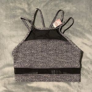 VS  Grey longline sports bra NWT